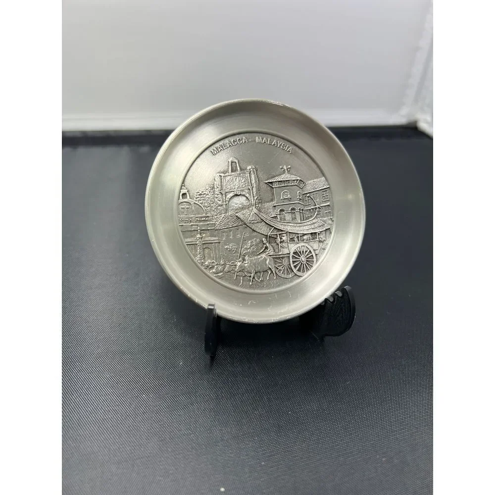 Royal Selangor Pewter‎ Decorative Plate Malaysia Malacca Collectible Wall Decor